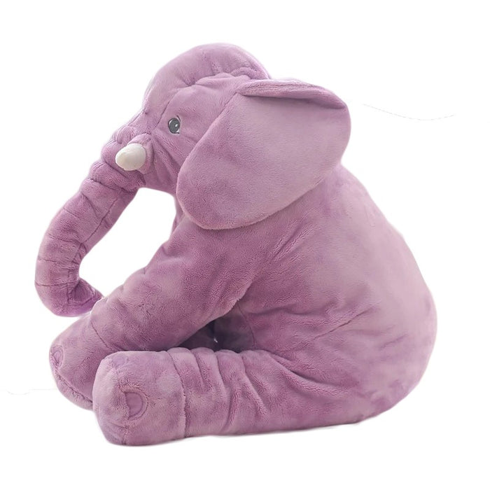 Knuffel Olifant Kussen | Pluizig Zacht | Dubbel Gebruik | Leuk Cadeau