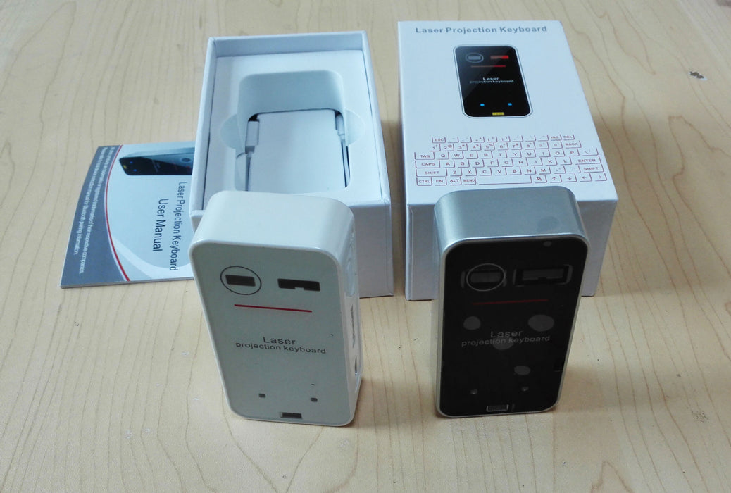 BeamKey | Draadloos Laser Toetsenbord | Compact en Geavanceerd | Toets in de Lucht