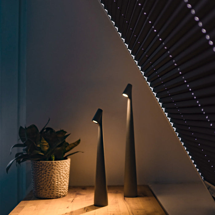 Lichtmeester | Oplaadbare Tafellamp | Stijlvol en Functioneel | Duurzaam | Sfeervolle verlichting