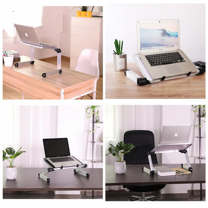 Elevato | Opvouwbare Laptopstandaard | Ergonomisch Ontwerp | Draagbaar en Duurzaam