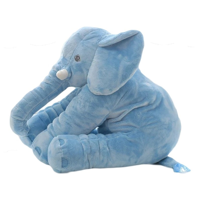 Knuffel Olifant Kussen | Pluizig Zacht | Dubbel Gebruik | Leuk Cadeau