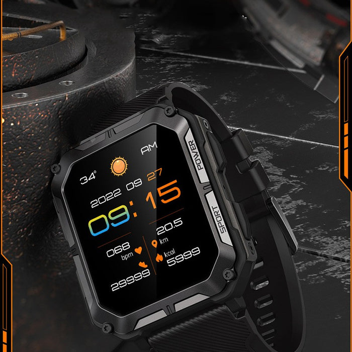 FitPulse | Sport Smartwatch Bluetooth Bellen | Waterdicht, Fotograferen, Hartslagmeting | Stijlvol en Functioneel