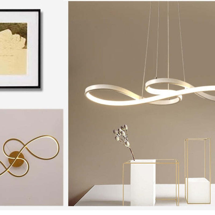 LUMINA | Dameslamp met Elegante LED Verlichting | Luxe Hanglamp