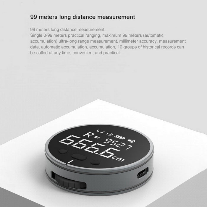 MeasuraTeck | Elektronische Meetliniaal | Hoge Precisie LCD-display | Draagbaar en Lichtgewicht