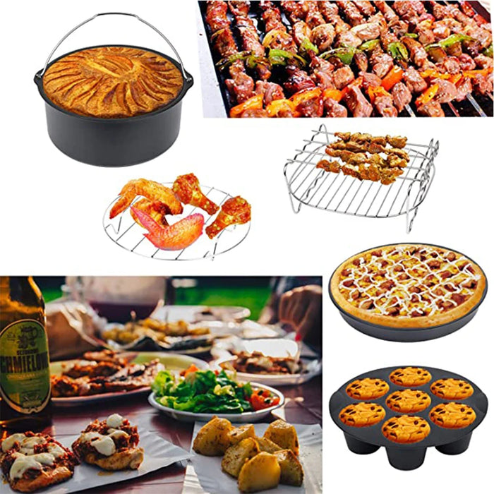 FryEase | Airfryer Accessoires | Compleet Set | Verrijk je Kookervaring
