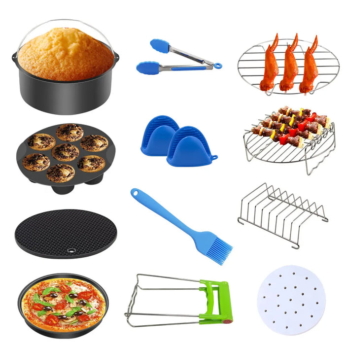 FryEase | Airfryer Accessoires | Compleet Set | Verrijk je Kookervaring
