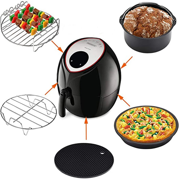 FryEase | Airfryer Accessoires | Compleet Set | Verrijk je Kookervaring