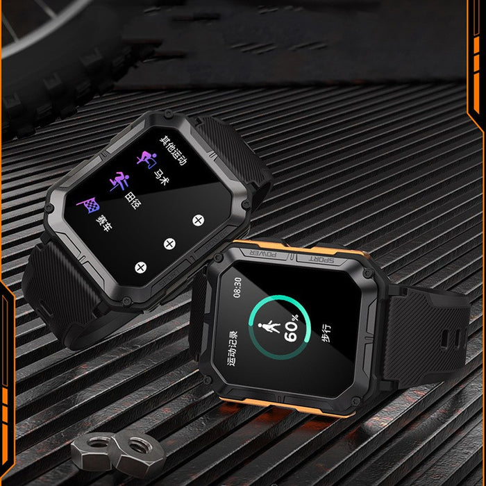 FitPulse | Sport Smartwatch Bluetooth Bellen | Waterdicht, Fotograferen, Hartslagmeting | Stijlvol en Functioneel
