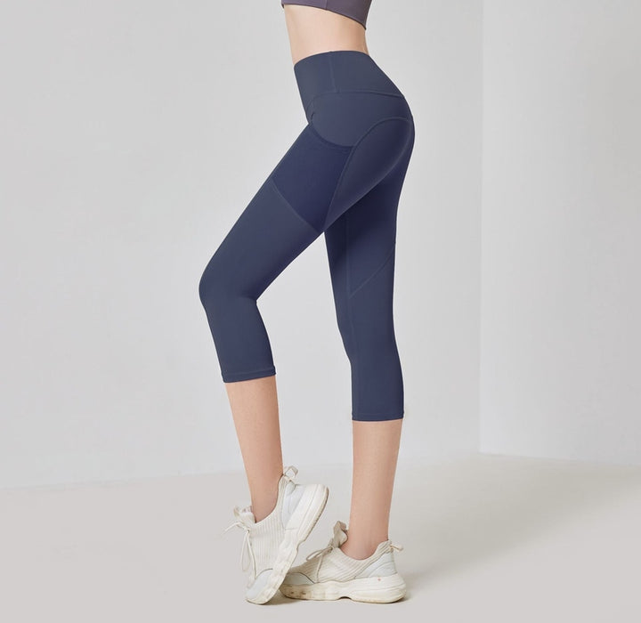 Amy - Comfortabele plus size yoga legging met zakken Finn Brands