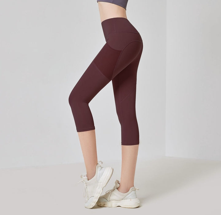 Amy - Comfortabele plus size yoga legging met zakken Finn Brands