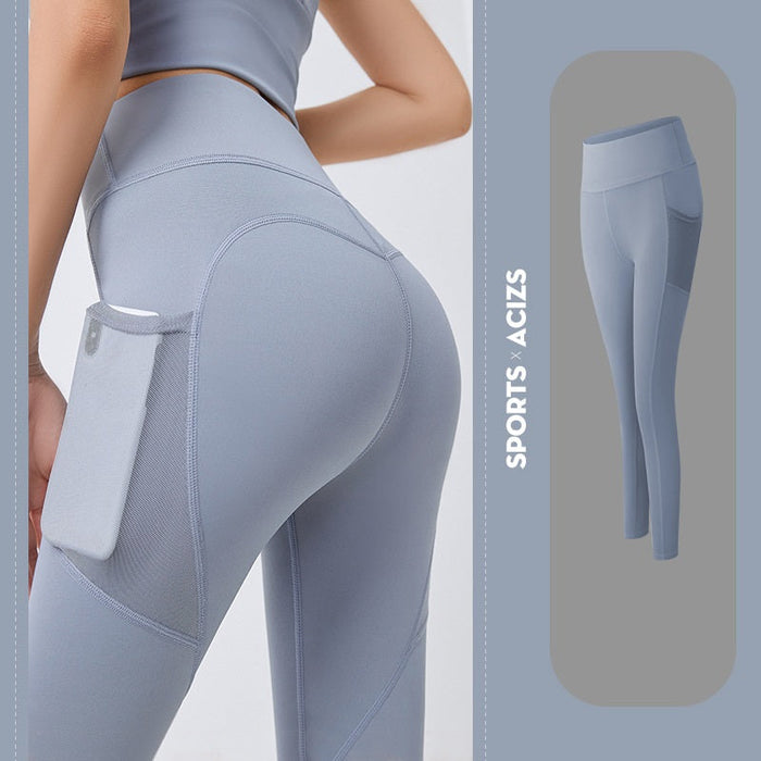 Amy - Comfortabele plus size yoga legging met zakken Finn Brands