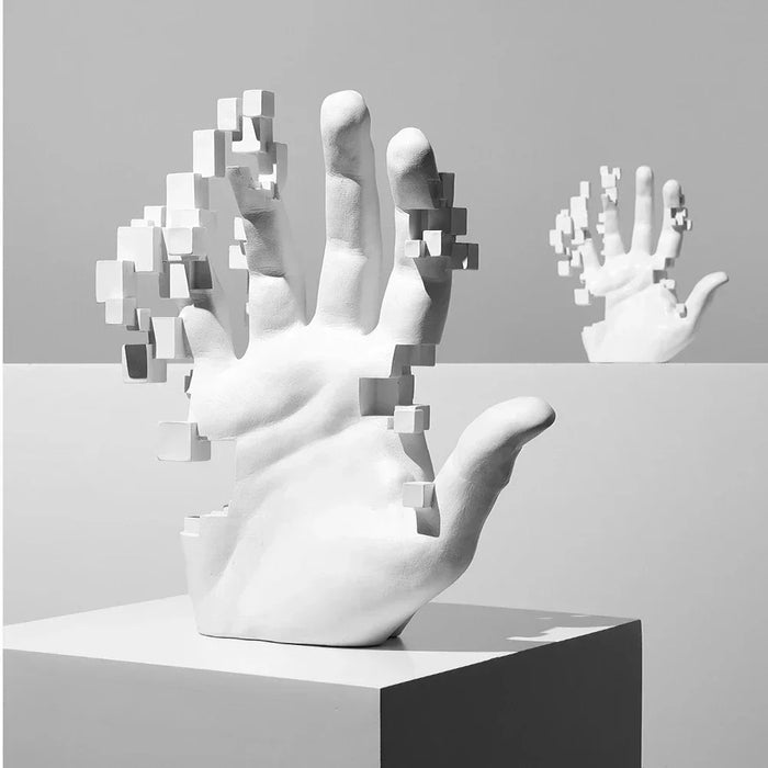 VERFIJNDE TOUCH | Kunstzinnige Hand Sculptuur voor Thuisdecoratie | Creëer een Stijlvolle Atmosfeer