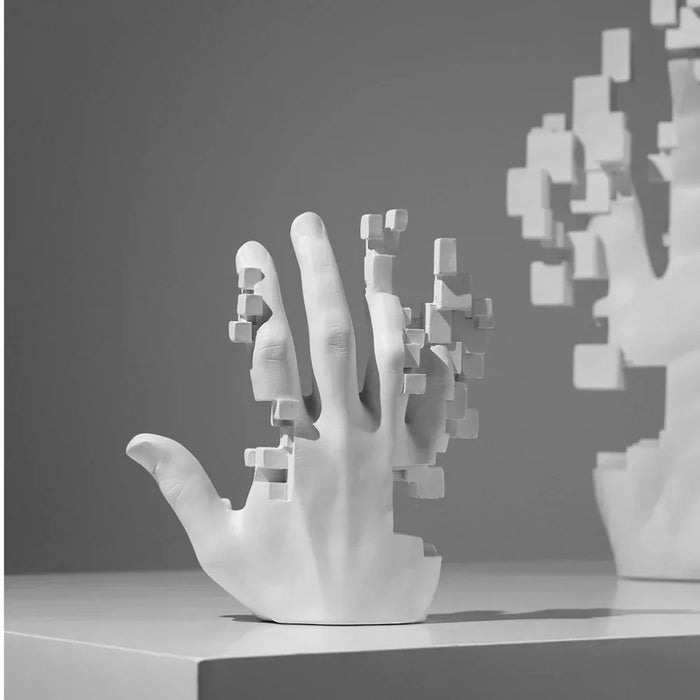 VERFIJNDE TOUCH | Kunstzinnige Hand Sculptuur voor Thuisdecoratie | Creëer een Stijlvolle Atmosfeer