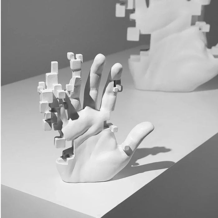 VERFIJNDE TOUCH | Kunstzinnige Hand Sculptuur voor Thuisdecoratie | Creëer een Stijlvolle Atmosfeer