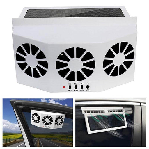 AutoVent - Automatische zonne-ventilator voor auto met eenvoudige installatie Finn Brands