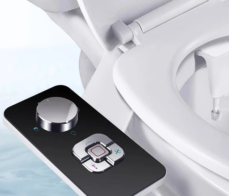 DELUXE | Ultra-dunne Bidet Toiletbril Bevestiging | Hygiënische Persoonlijke Verzorging