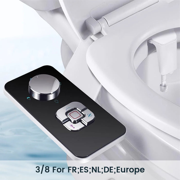 VERFRISSEND COMFORT | Ultradunne Bidet Toiletbrilbevestiging