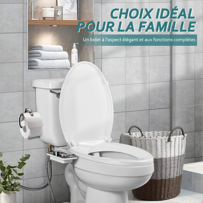 VERFRISSEND COMFORT | Ultradunne Bidet Toiletbrilbevestiging
