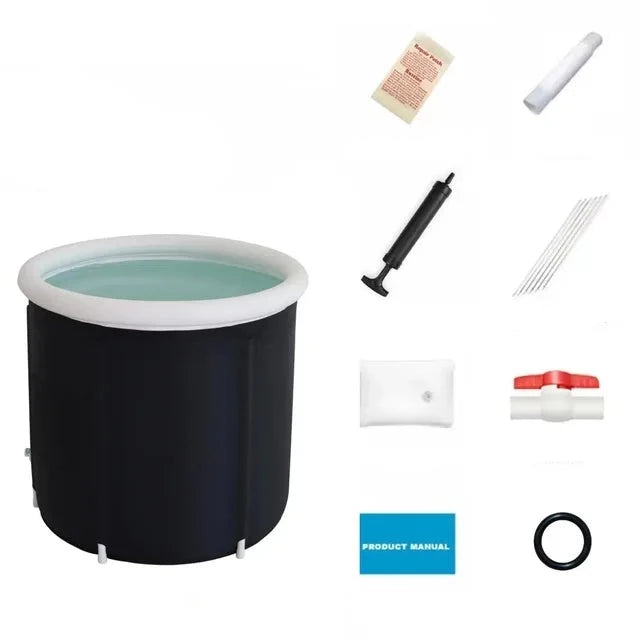 AquaLux Draagbaar Opblaasbaar Bubbelbad Luxe Spaervaring Thuis