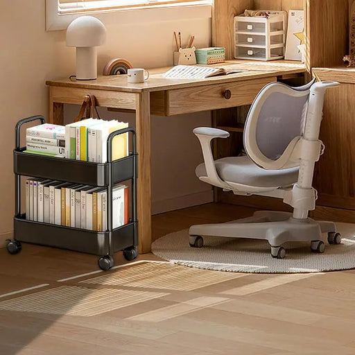 BookCart - Mobiele Boekenplank kar met Wielen | Eenvoudig Verplaatsen, Perfect Georganiseerd Finn Brands