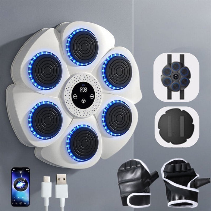 BoxFit - Innovatieve boksmachine voor thuis met Bluetooth muziek en interactieve training Finn Brands
