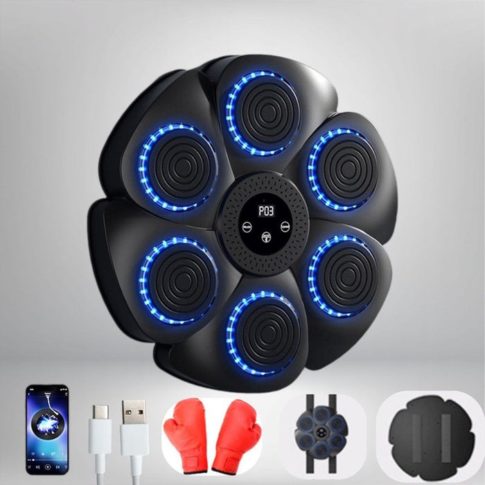 BoxFit - Innovatieve boksmachine voor thuis met Bluetooth muziek en interactieve training Finn Brands