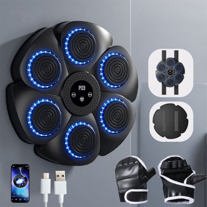 BoxFit - Innovatieve boksmachine voor thuis met Bluetooth muziek en interactieve training Finn Brands