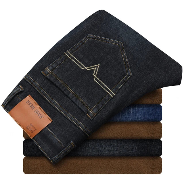 LOUIS | Modieuze Warmte met FREEZEFRAME DENIM | Winterbroek Heren met Bulu