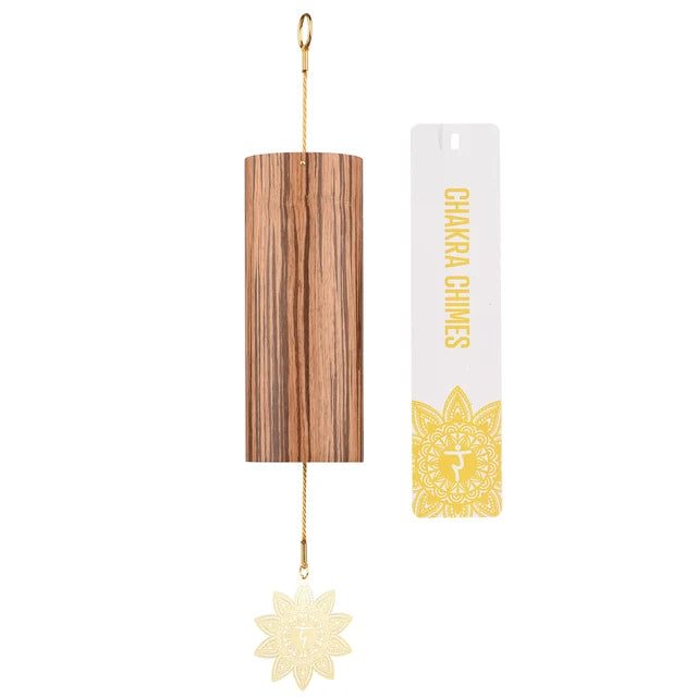 Chakra Chimes | Bamboe Windgong voor Meditatie en Ontspanning | Harmonische Windbel voor Buiten