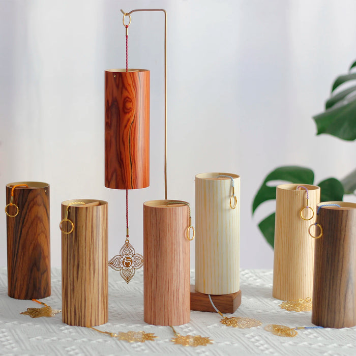 Chakra Chimes | Bamboe Windgong voor Meditatie en Ontspanning | Harmonische Windbel voor Buiten