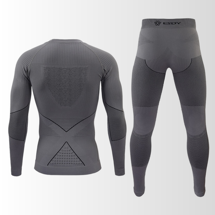 WarmFlex | Thermische herenonderkleding set | Naadloos comfort | Uitstekende pasvorm | Ademend en vochtregulerend