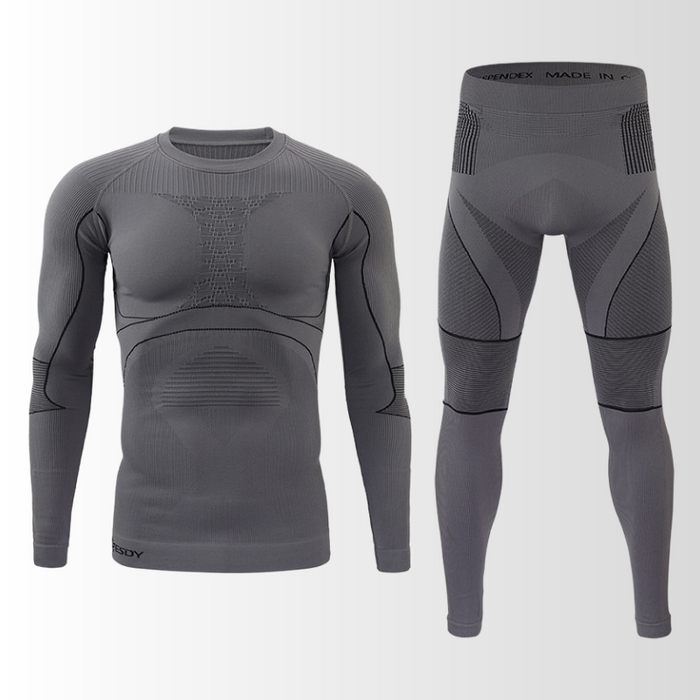 WarmFlex | Thermische herenonderkleding set | Naadloos comfort | Uitstekende pasvorm | Ademend en vochtregulerend