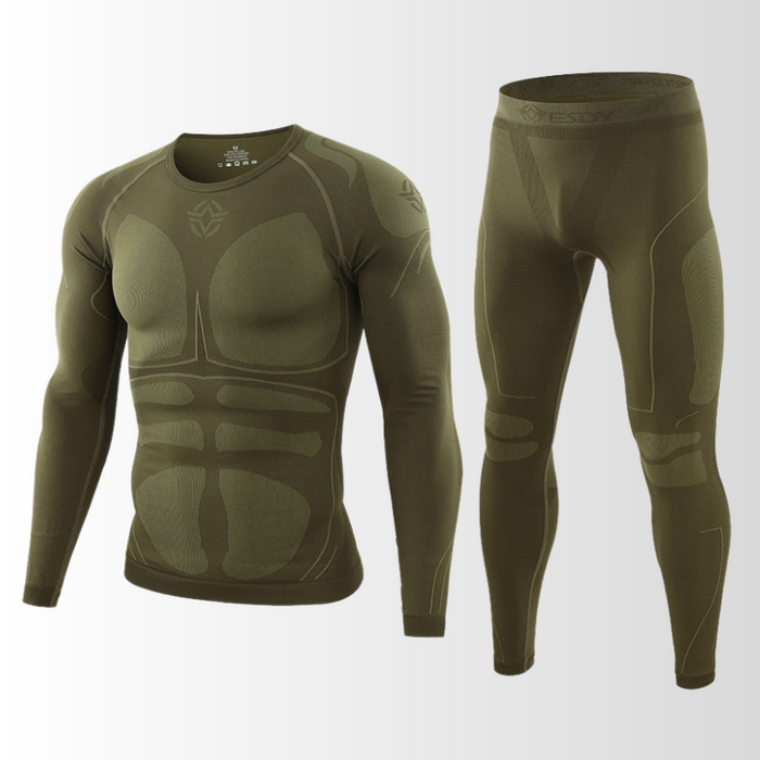 WarmFlex | Thermische herenonderkleding set | Naadloos comfort | Uitstekende pasvorm | Ademend en vochtregulerend