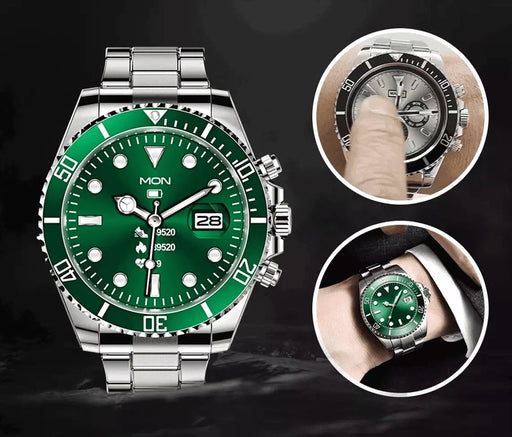 David - ClassicTech luxe heren smartwatch met stijl en functionaliteit Finn Brands