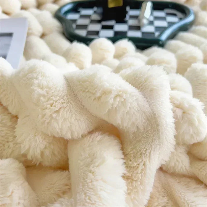 CozyCouture | Pluche Deken | Luxe Comfort | Ultieme Warmte | Bedsprei | Deken Bank