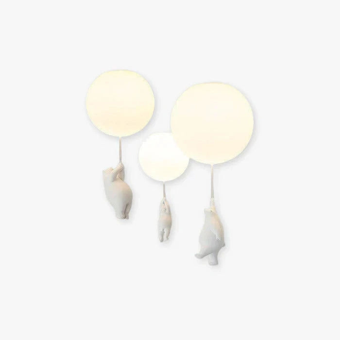 DreamyBear Lamp - Kinder plafondlamp met beer en ballon Finn Brands