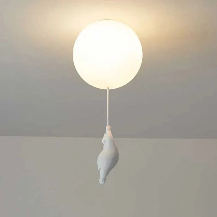 DreamyBear Lamp - Kinder plafondlamp met beer en ballon Finn Brands