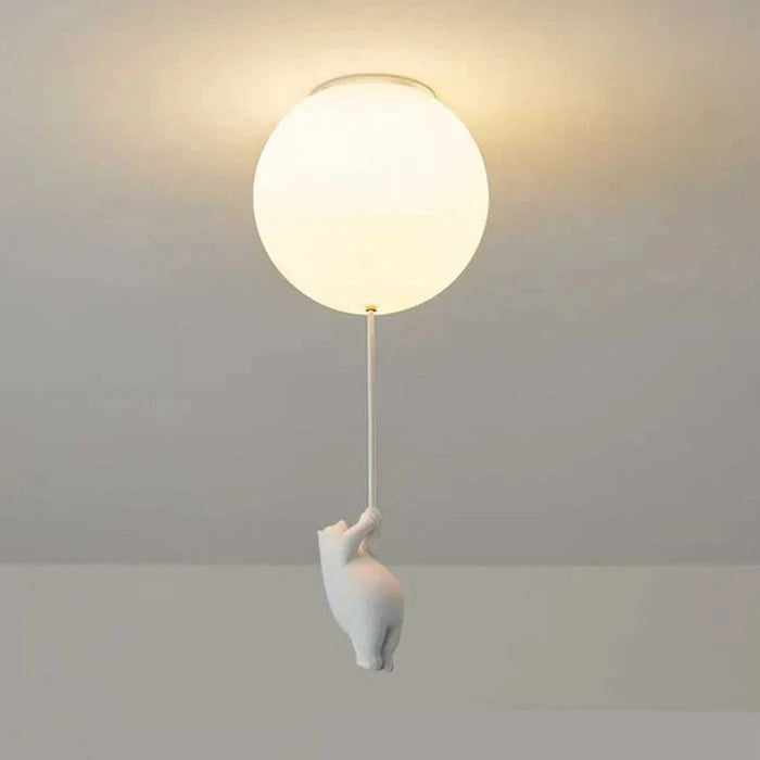 DreamyBear Lamp - Kinder plafondlamp met beer en ballon Finn Brands
