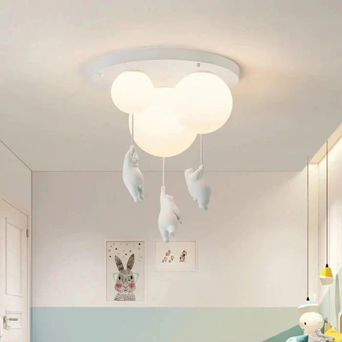 DreamyBear Lamp - Kinder plafondlamp met beer en ballon Finn Brands