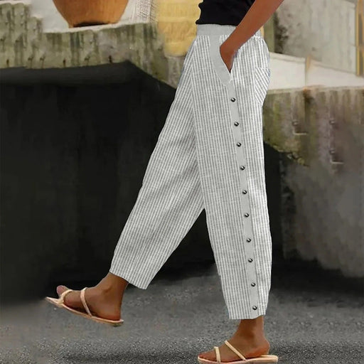 Elegante Streepjesbroek | Tijdloze Stijl, Praktische Zakken Finn Brands