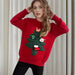 Fleur - Warme 3D-Kersttrui voor Dames Finn Brands