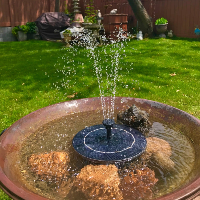 Sunsplash | Fontein Op Zonne-Energie | Waterpartij Voor Buiten in de Tuin