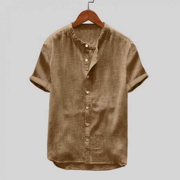 Gerben - Zomerse korte mouwen overshirt voor heren