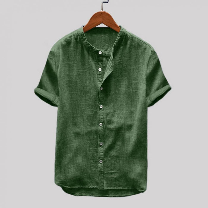 Gerben - Zomerse korte mouwen overshirt voor heren