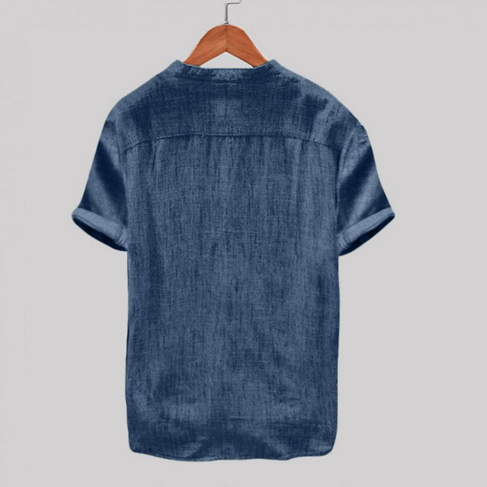 Gerben - Zomerse korte mouwen overshirt voor heren