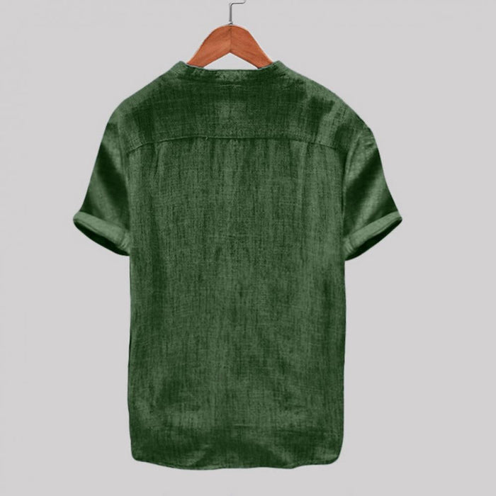 Gerben - Zomerse korte mouwen overshirt voor heren
