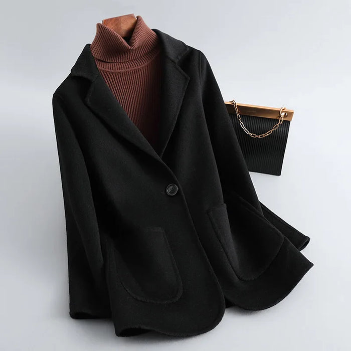 Montel wollen jas voor elegante stijl en warmte
