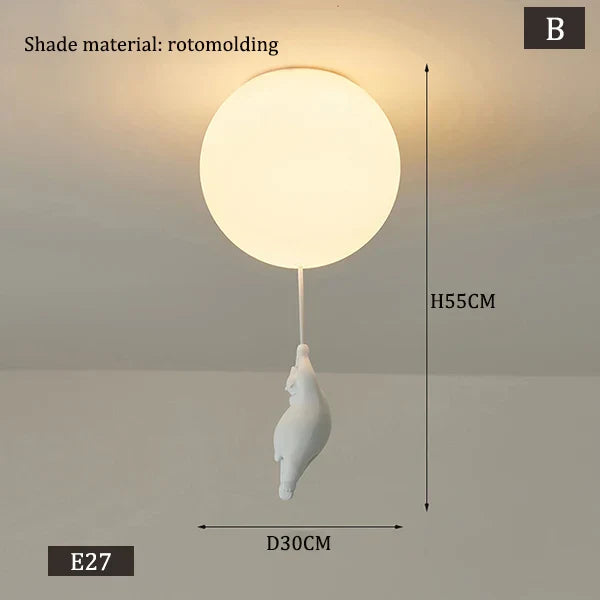 BeerLamps - Schattige hanglamp met ballonnen voor een magische sfeer