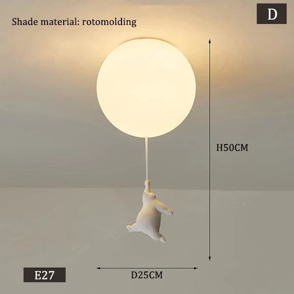 BeerLamps - Schattige hanglamp met ballonnen voor een magische sfeer