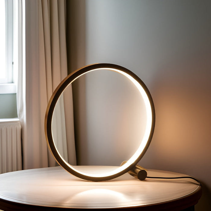 LUMINA | Ronde Tafellamp met LED Licht | Modern Ontwerp | Design Lamp